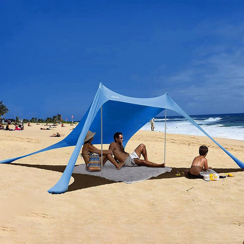 Playa Familiar Plegable, Toldo De Playa, Upf50