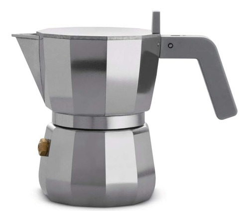 Moka, Cafetera Espresso. 1 Taza, Gris