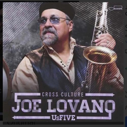 Joe Lovano Us Five Cross Culture Cd Nuevo Original Sellado