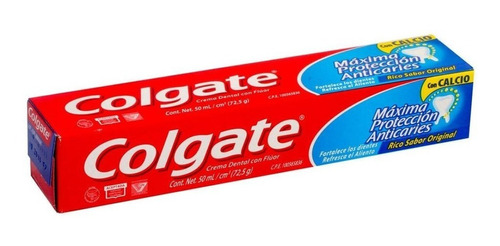 Caja Pasta Dental Colgate Mfp De 75 Ml Con 72 Piezas