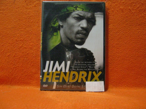 Dvd Jimi Hendrix Show Gravado Um Mês Antes De Sua Morte 1970