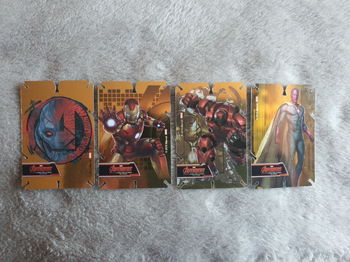 Tazos [4] Gold Avengers La Era De Ultron Sabritas 2015