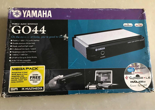 Yamaha Interfaz De Audio Go44