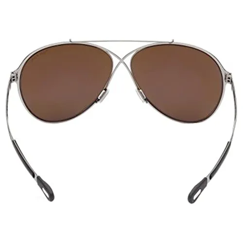 Sunglasses Tom Ford Ft 0828 Rocco 14j Shiny Light Rutheniu