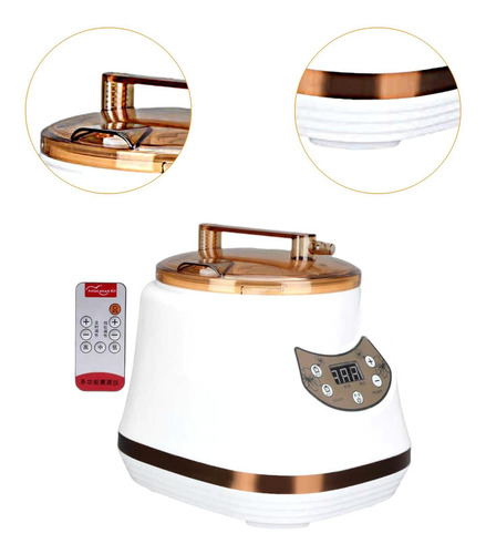 Olla De Para Sauna De Alto Rendimiento, Fácil De Usar, 3.0l