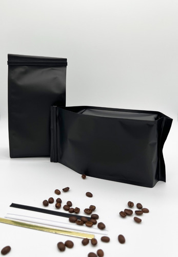 Bolsa Para Café  Fuelles 4sellos Pouch 250g C/valvula 100 Pz