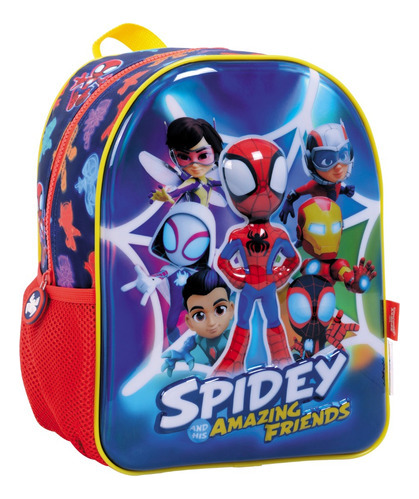 Mochila De Espalda Spidey Spiderman Jardin 85107 Orig. 12''