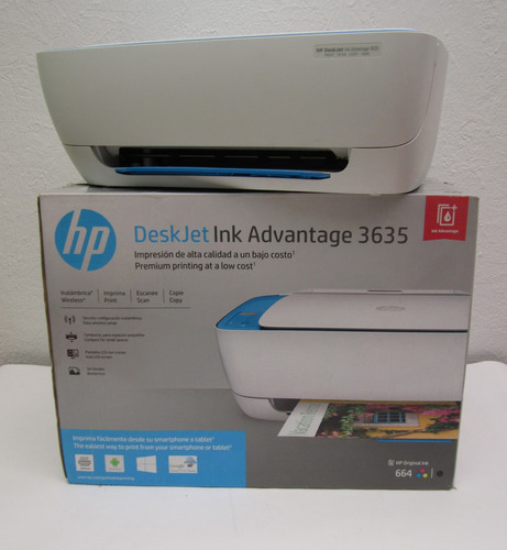 Impresora - Hp Deskjet Ink Advantage 3635