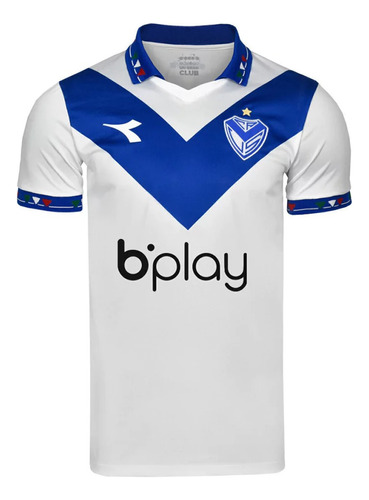 Camiseta Velez Sarsfield Oficial Diadora Original 8100