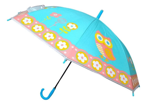 Paraguas Infantil Con Silbato Umbrella Kids