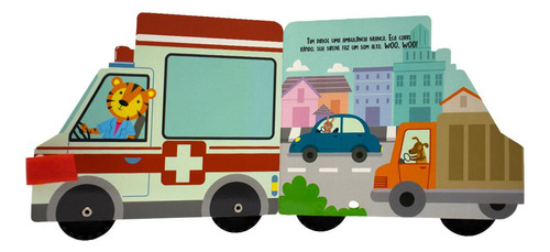 Aventura Sobre Rodas: Ambulância Do Tim, A, De Mammoth World. Editorial Happy Books, Capa Mole Em Português