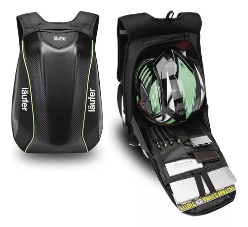 Mochila Para Casco De Moto Gadnic Semi Rígida Expansible 48l