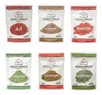 Comprar Kit 6 Especias Pimenton Aji Comino Oregano Chimi Provenzal