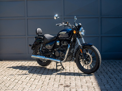 Imagen 6 de 25 de Royal Enfield Meteor 350 Stellar Marine Disponible Ya