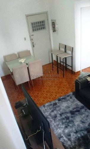 Imagem 3 de 15 de Apartamento Em Santos 1 Dormitório - Orla Da Praia De Santos - 2628