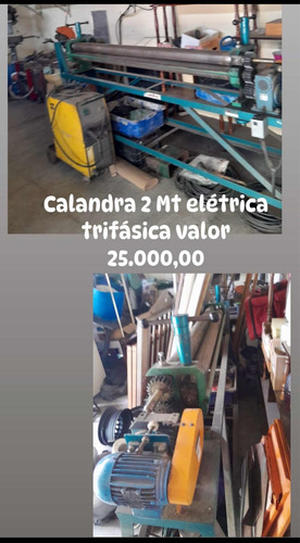 Vendo 1 Calandra E 1 Guilhotina Trifásica 2 Mar