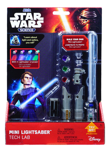 Star Wars Science Anakin Skywalker Mini Lightsaber Tech Lab