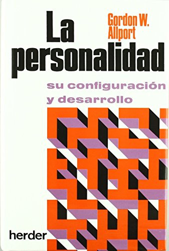 Libro La Personalidad Su Configuracion Y Desarrollo De Gordo