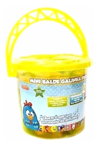 Pasta para plastilina Lottie Dottie Chicken en forma de minicubo, amarilla, Sunny