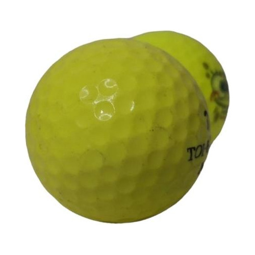 Imagen 2 de 3 de Par De Pelotas De Golf Originales Amarillas