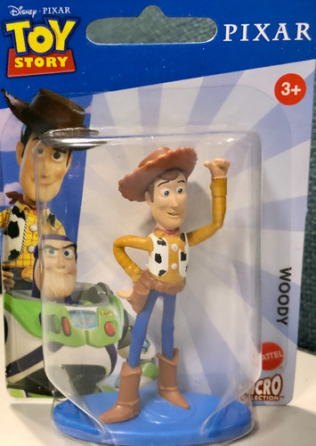 Minifigura Woody Toy Story Mattel Pixar Nuevo