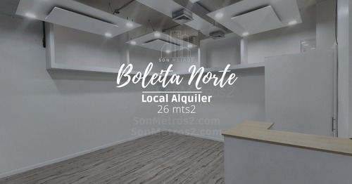 Local Comercial Alquiler Boleita Norte 26 Mts2