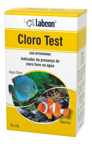 Alcon Labcon Cloro Teste 15 Ml Para Análise De Cloro Na Água