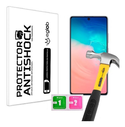 Lamina Protector Pantalla Antishock Samsung Galaxy S10 Lite