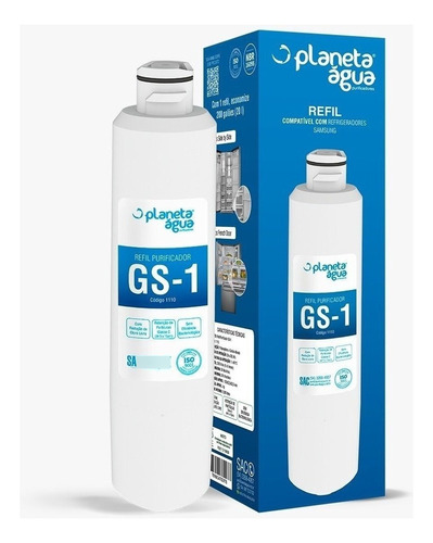 Refil Filtro De Água Gs-1 Geladeira Samsung Da29-00020a 111