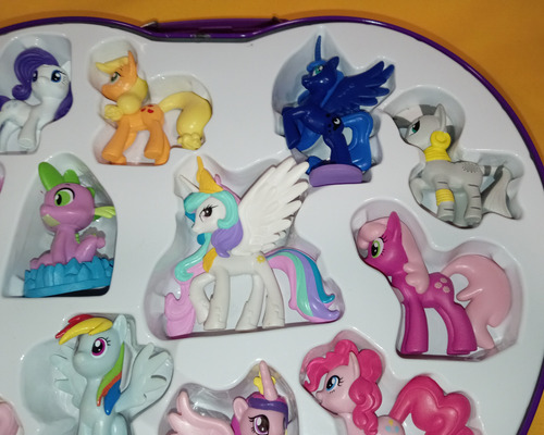 My Little Pony Coleccion Completa 12 Figuras Y Libros Luppa (Usado)