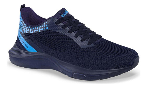 Tenis Bincor Azul Oscuro Para Hombre Croydon