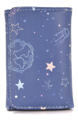 Billetera Infantil Estampada Plegable 8.5x11,5cm Skora