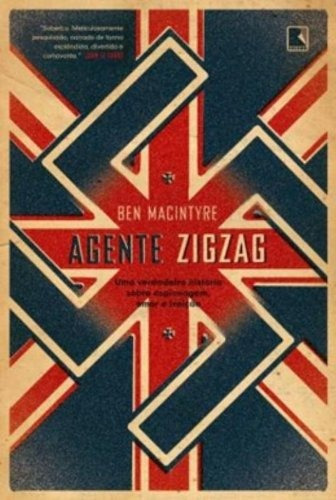 Agente Zigzag, de Macintyre, Ben. Editora Record Ltda., capa mole em português, 2010