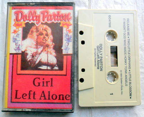 Dolly Parton - Girl Left Alone * Import. Usa 1984 Casete Ex