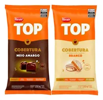 Comprar Kit Chocolate Gotas Harald Branco 2.05kg + Amargo 2.05kg