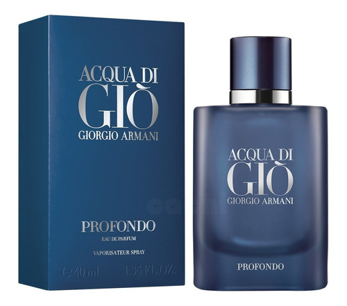 Imagen 1 de 7 de Perfume Acqua Di Gio Profondo Edp Pour Homme 40ml Original