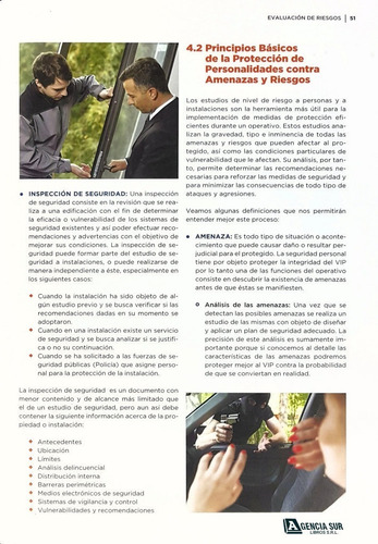 Servicio De Escolta Personal, Curso Avanzado De Protección
