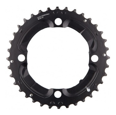 Imagem 2 de 2 de Kit Coroa Shimano Deore M617 36 X 22 Bcd 104 X 64m