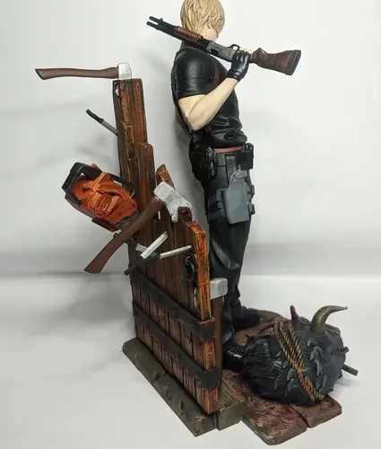 Leon S Kennedy Resident Evil 4 Remake 1/10 Action Figure