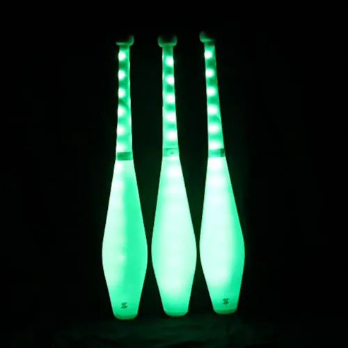 Zeekio - Palos De Malabares Con Luz Led Multicolor -