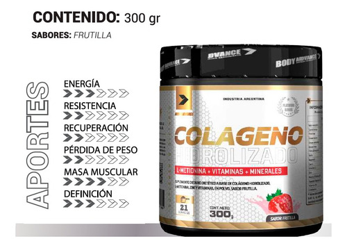 Colágeno Hidrolizado Bebible Body Advance - Linea Premium