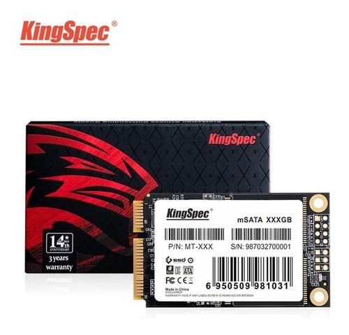 Ssd/hd/shd Kingspec 1tb Msata Mt-1tb - 3 Anos De !