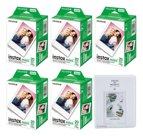 Cámara Instantánea Fujifilm Instax Mini 100 Film + Álbum De