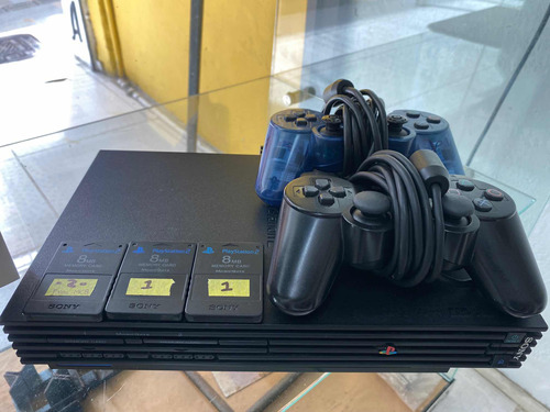 Play Station 2 Fat, Modem, Hdd 250gb, 2 Controles, Cable Com