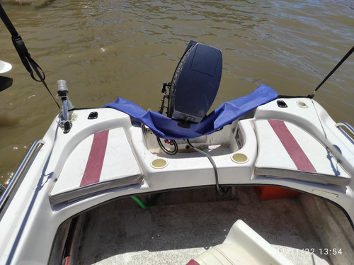 Lancha Bahamas 400 + Yamaha 15hp 2t Como Nueva Oportunidad