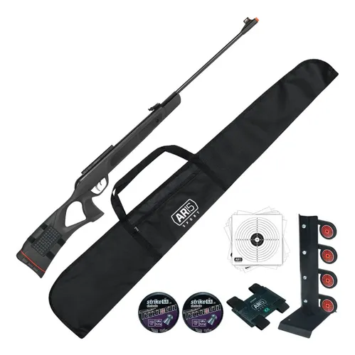 comprar Carabina Chumbinho 5.5 Quickshot Qs Tactical 5.5 +alvo Metal