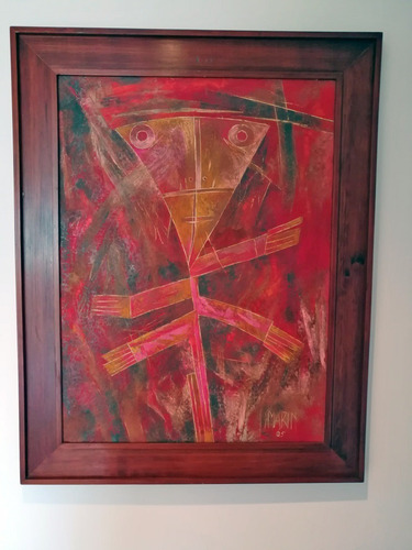 Hugo Marín - Óleo Sobre Tela - 80 X 60 (Usado)