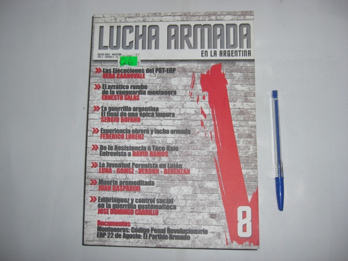 Revista Lucha Armada En La Argentina Nro 8