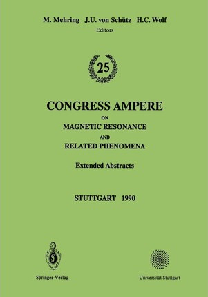 Libro 25th Congress Ampere On Magnetic Resonance And Rela...