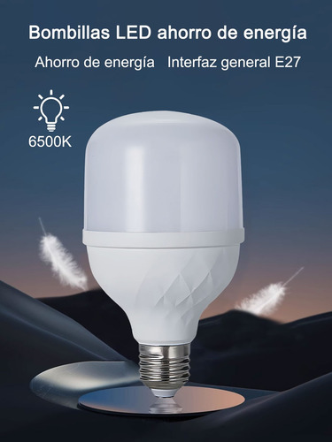 15w Foco Bala Super Led Maxima Potencia Industrial 1500lm Blanco Frío